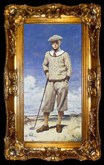framed  Sir William Orpen Edward,Prince of Wales, ta009-2